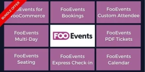 [8 in 1] FooEvents Bundle WordPress Plugin